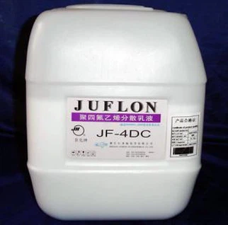테트라플루오로에틸렌 테프론 PTFE 폴리머 및 수지 분산 에멀젼 JF-4DCA 재료
